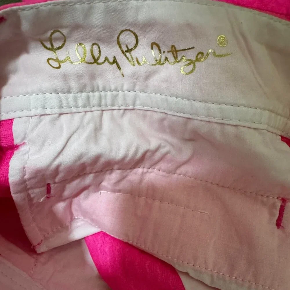 NWT Lilly Pulitzer The Callahan Shorts Size 12 in Neon Pink